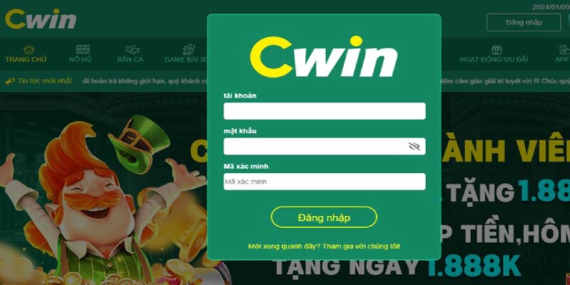 Hướng dẫn đăng nhập CWIN